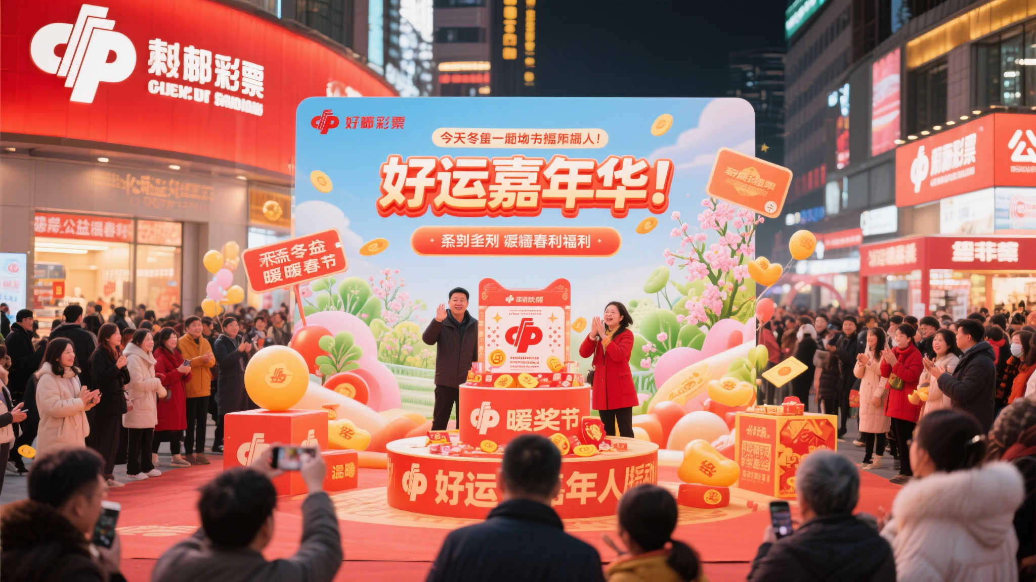 暖春福彩送福利，活力尽享正当时