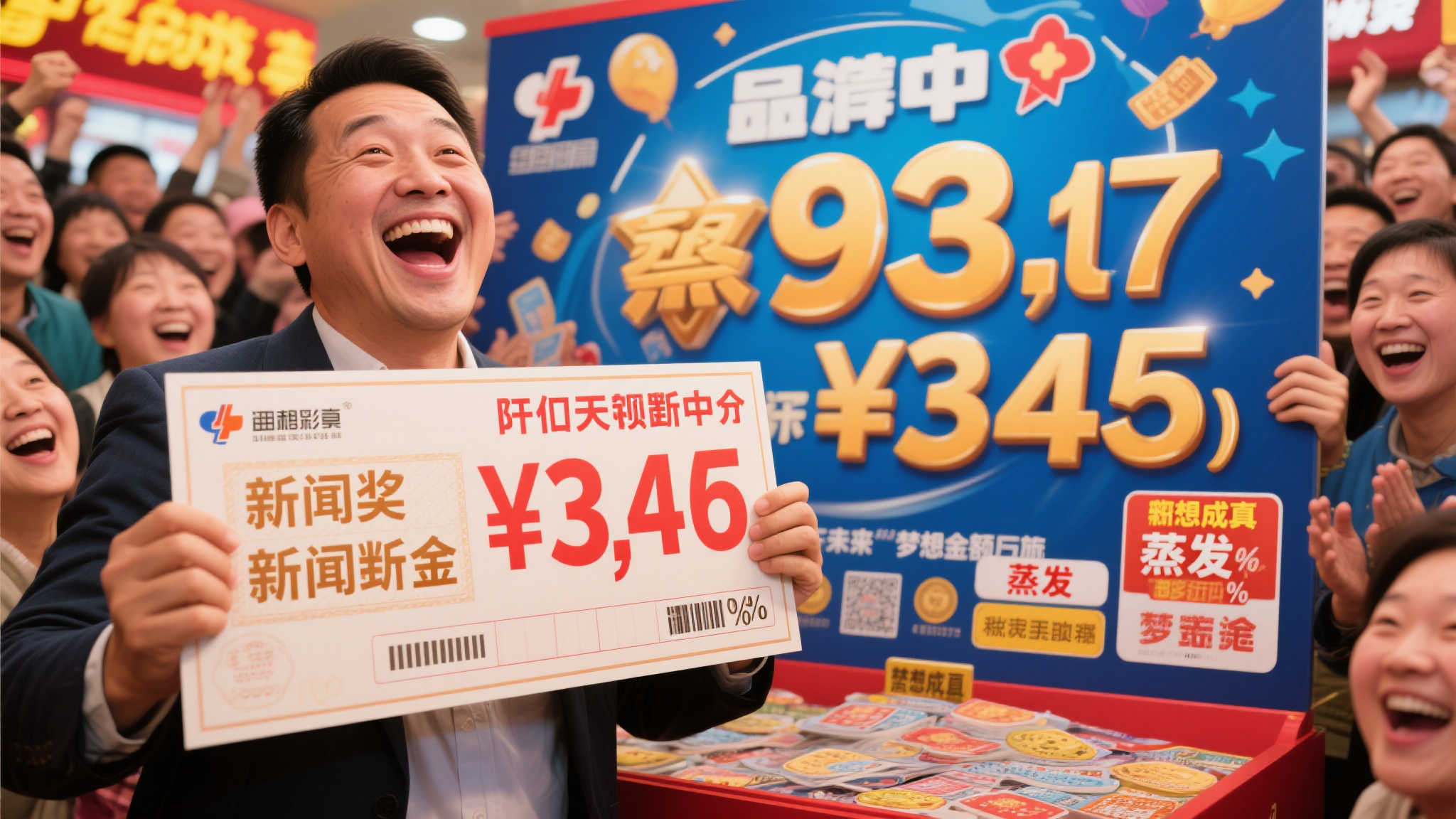 93亿彩票大奖得主低调领奖，实得奖金仅剩34亿