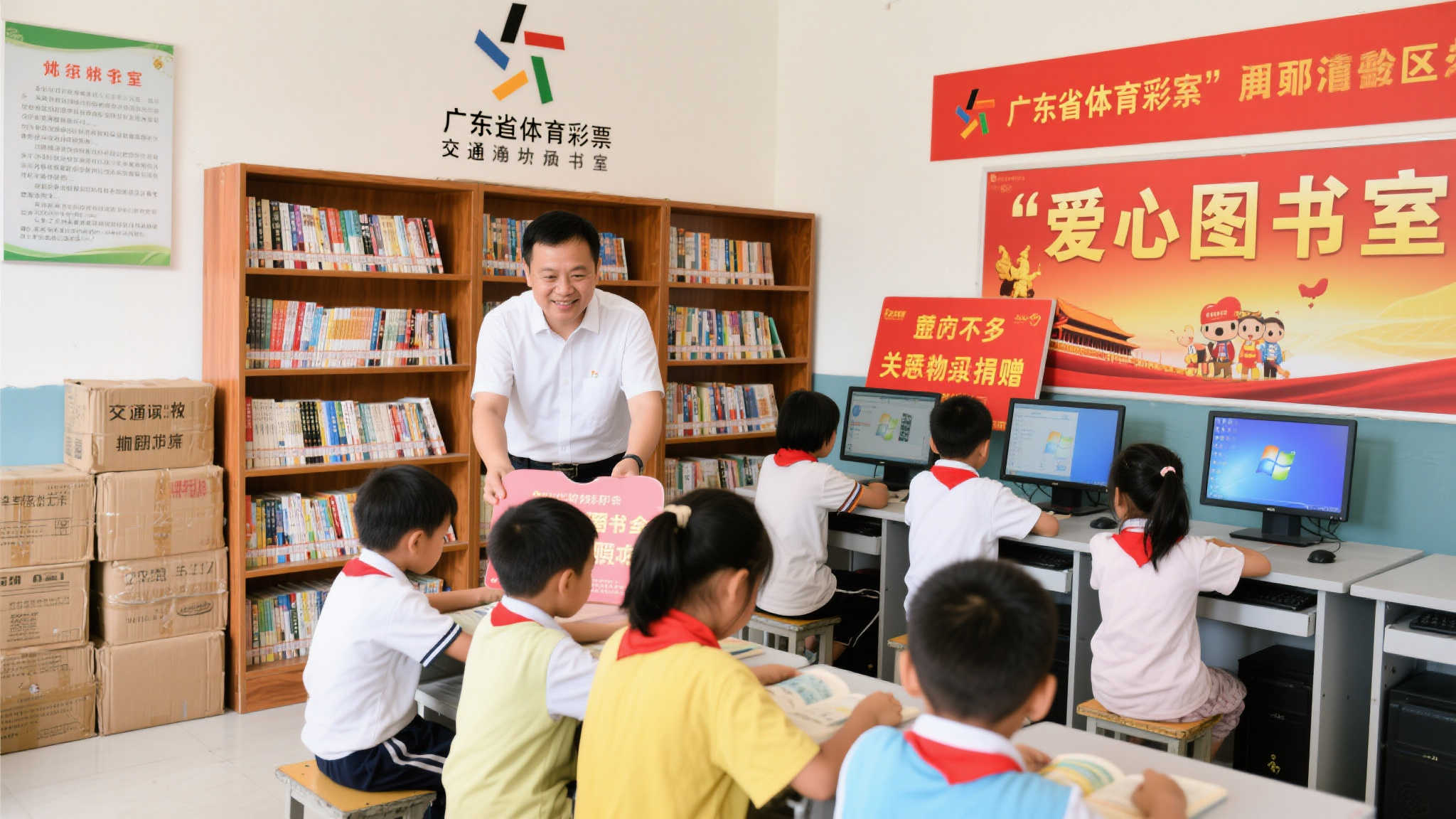 微光点亮未来——广东体彩‘爱心图书室’十载温情 微光点亮未来——广东体彩‘爱心图书室’十载温情