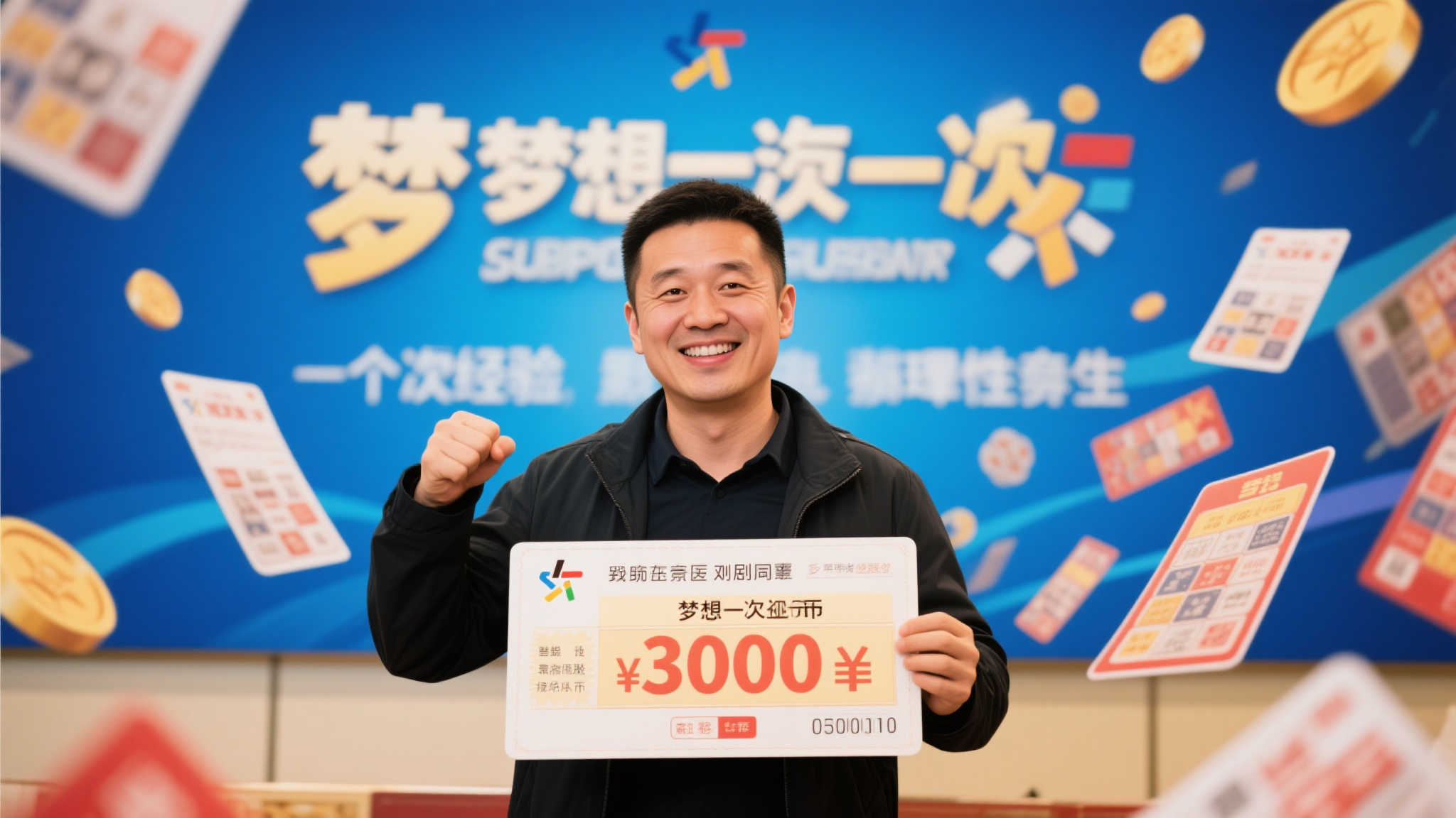 男子豪掷1.7万购大复式票，意外斩获大乐透1041万：平时不常这样选