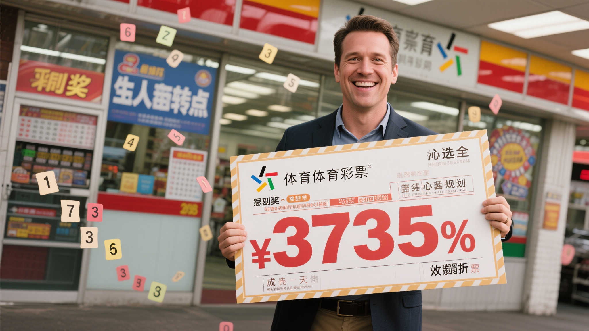 男子凭灵感选号加倍投注，喜中体彩3735万大奖：善用奖金造福人生