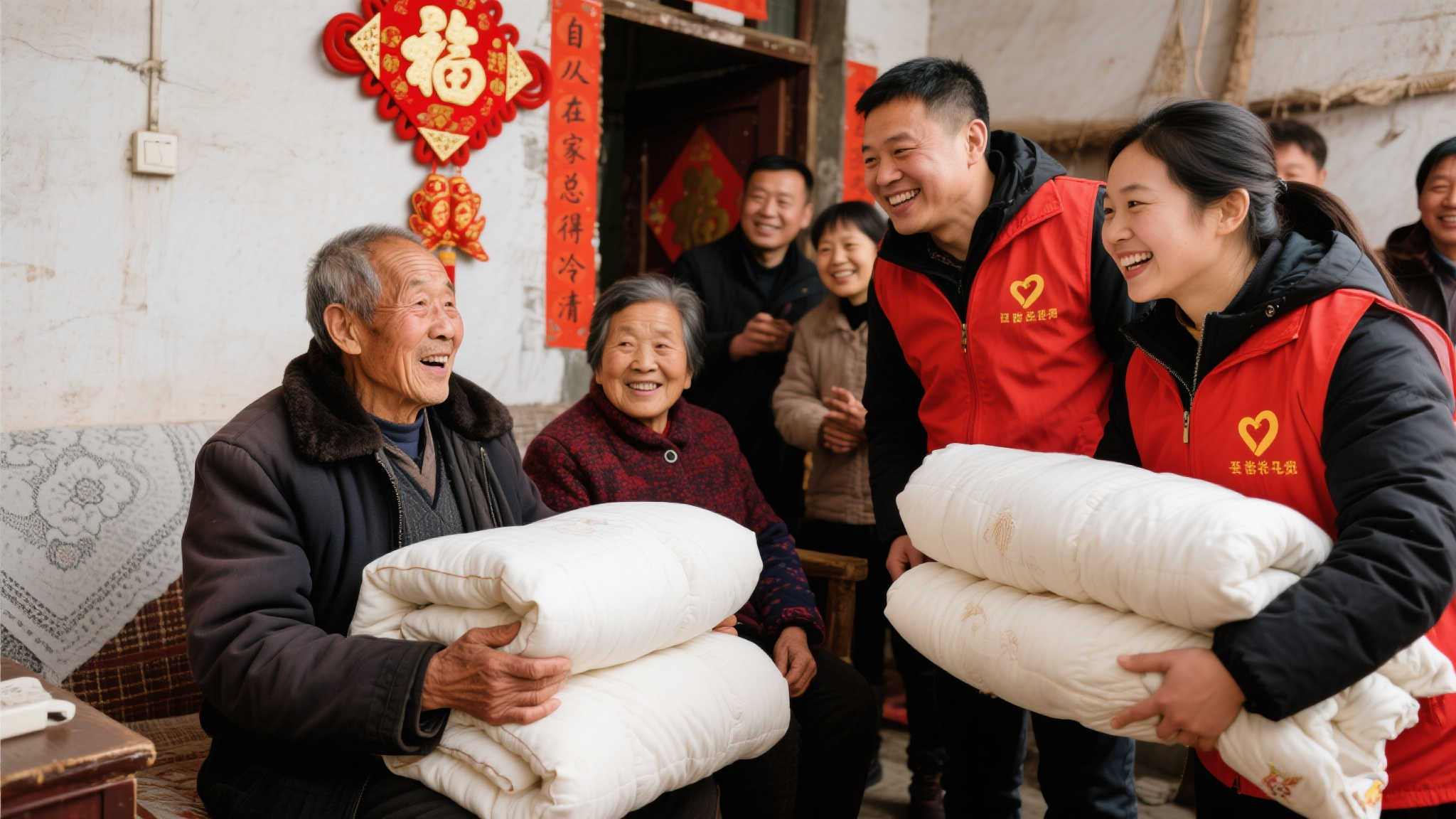 衡阳福彩公益暖冬行动，关爱特殊人群传递温情