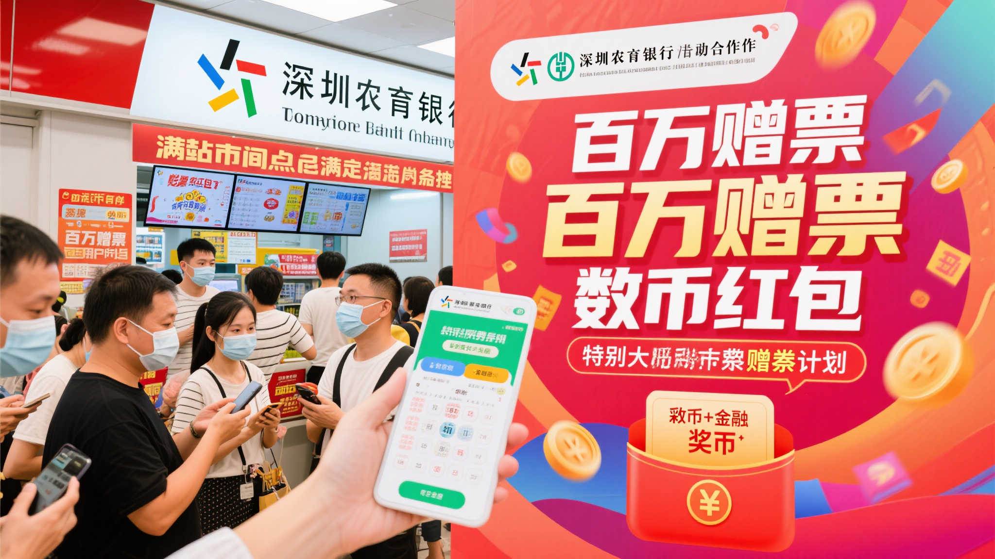 深圳体彩联手农行创新大乐透玩法，百万赠票与数字红包等你赢！