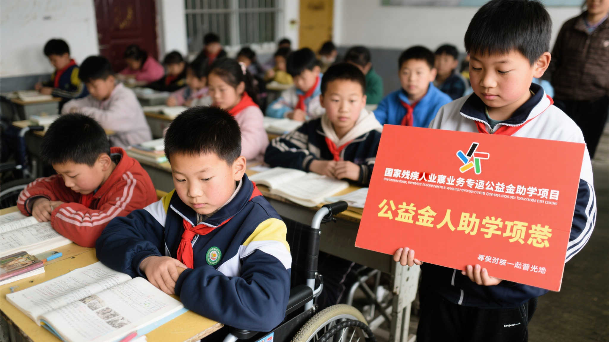 与你同行:国家残疾人公益助学捐赠仪式温暖启航 与你同行:国家残疾人公益助学捐赠仪式温暖启航