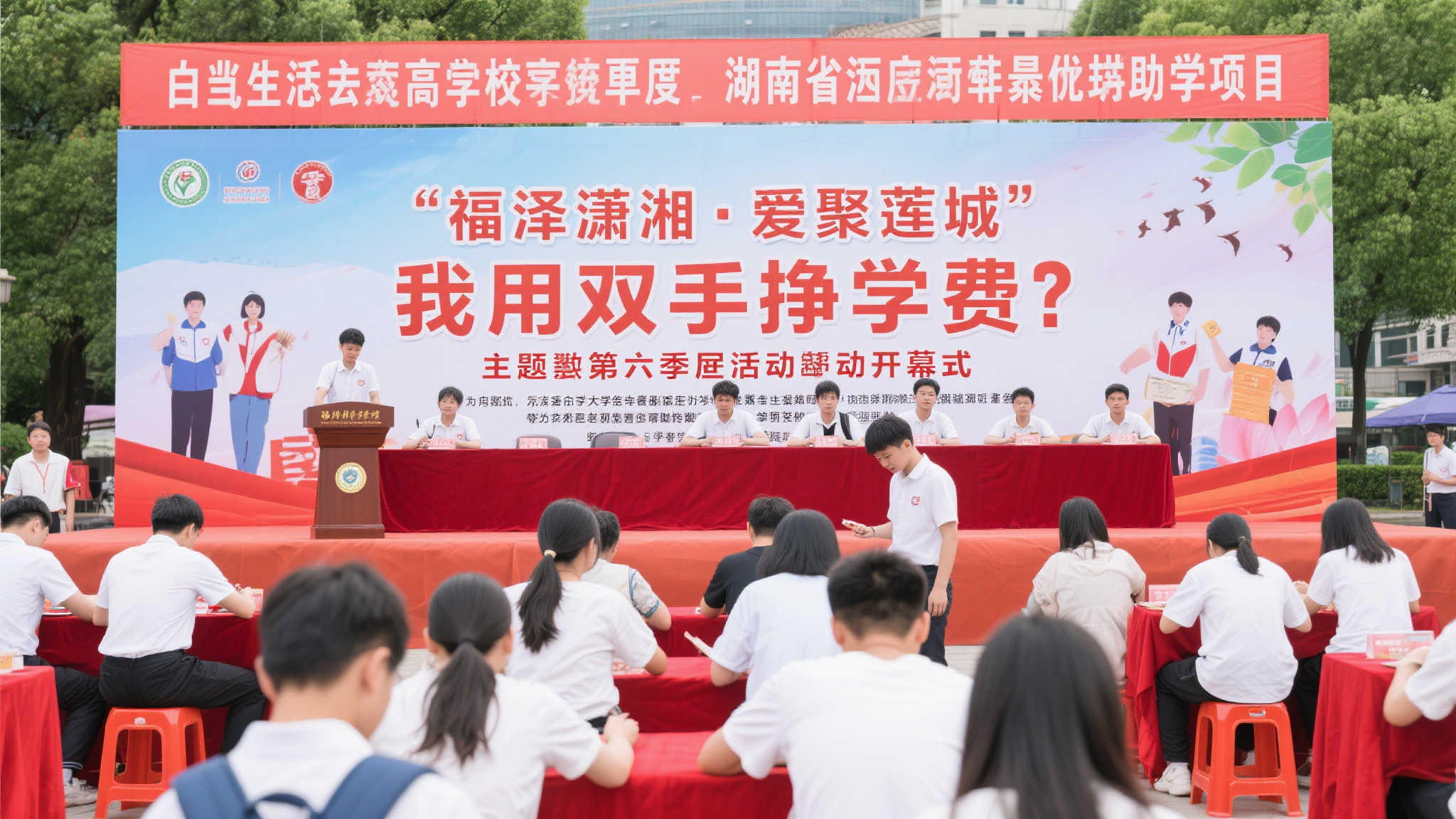 助学行动再次启航：福泽潇湘与爱心齐聚莲城