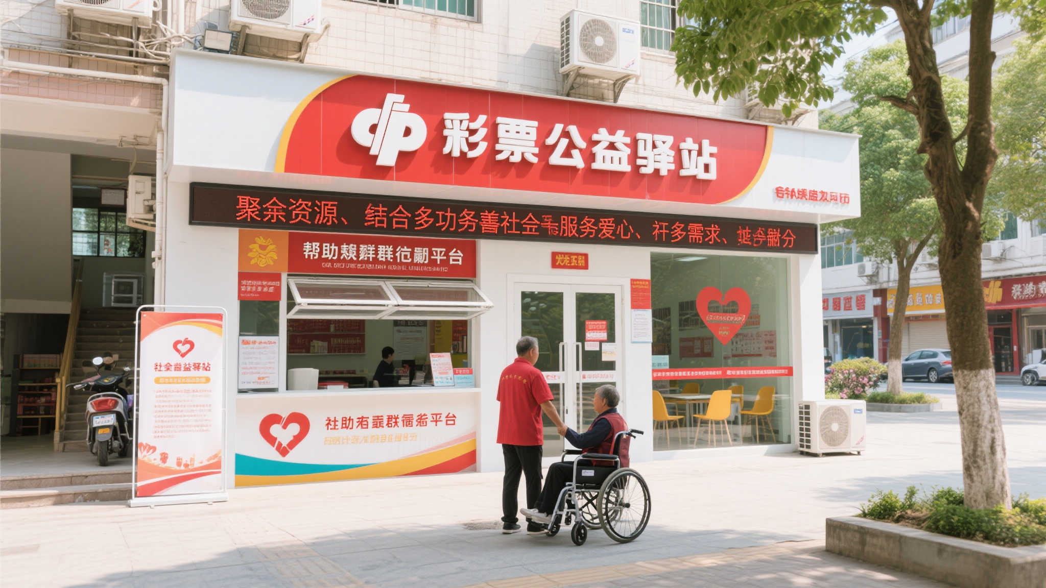 福彩公益驿站：城市善意的绽放