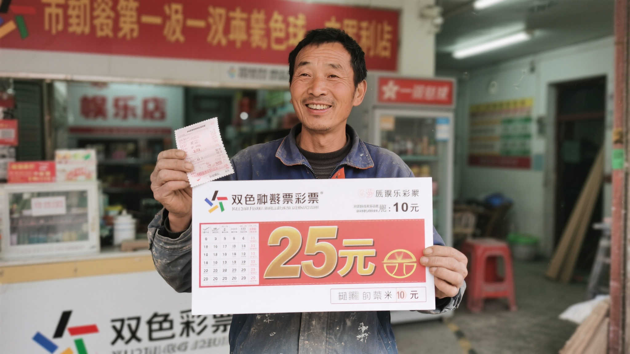 装修工10元中双色球25万，奖金存下细心规划未来