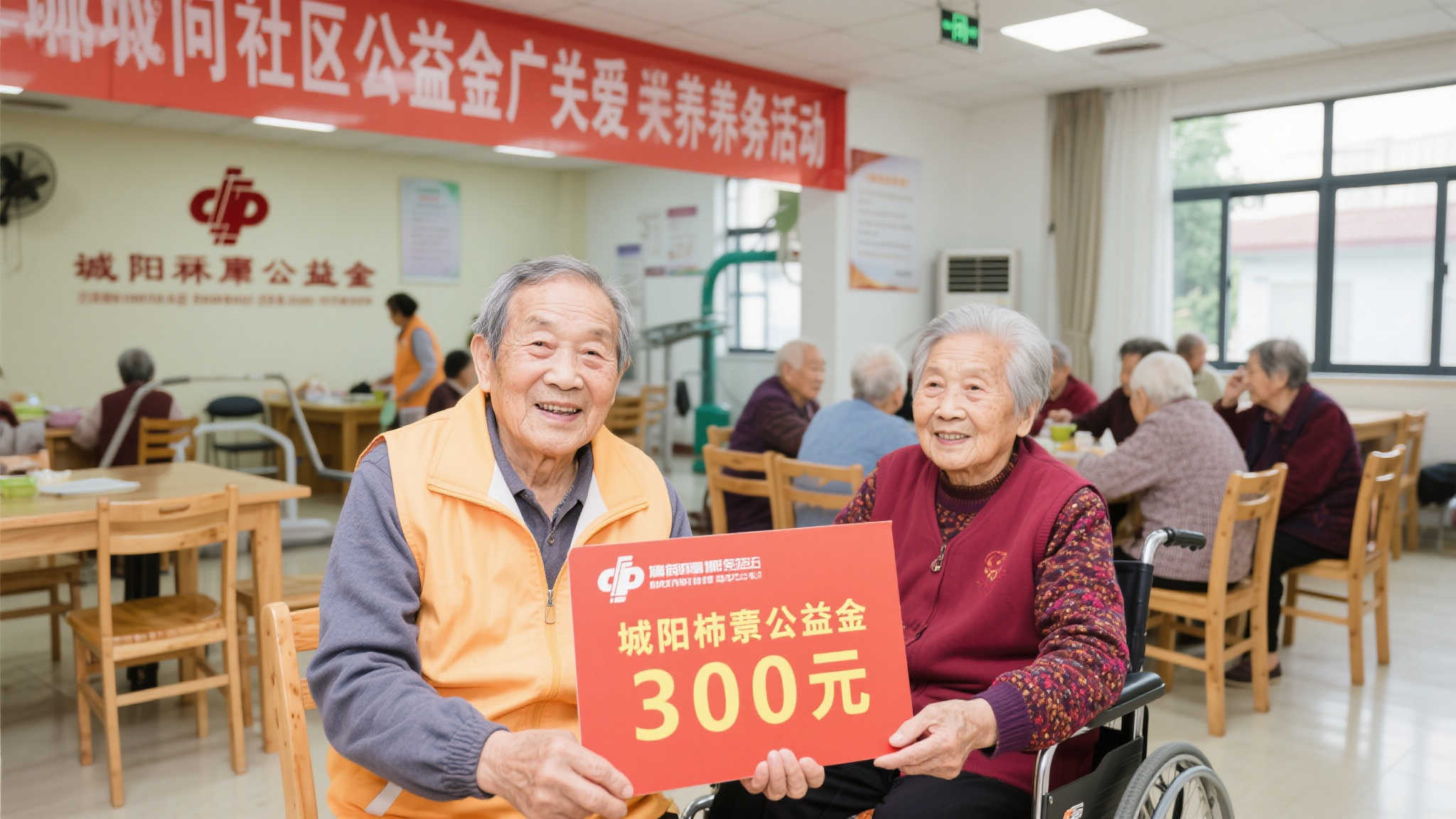 丹阳：福彩公益金描绘幸福夕阳图景