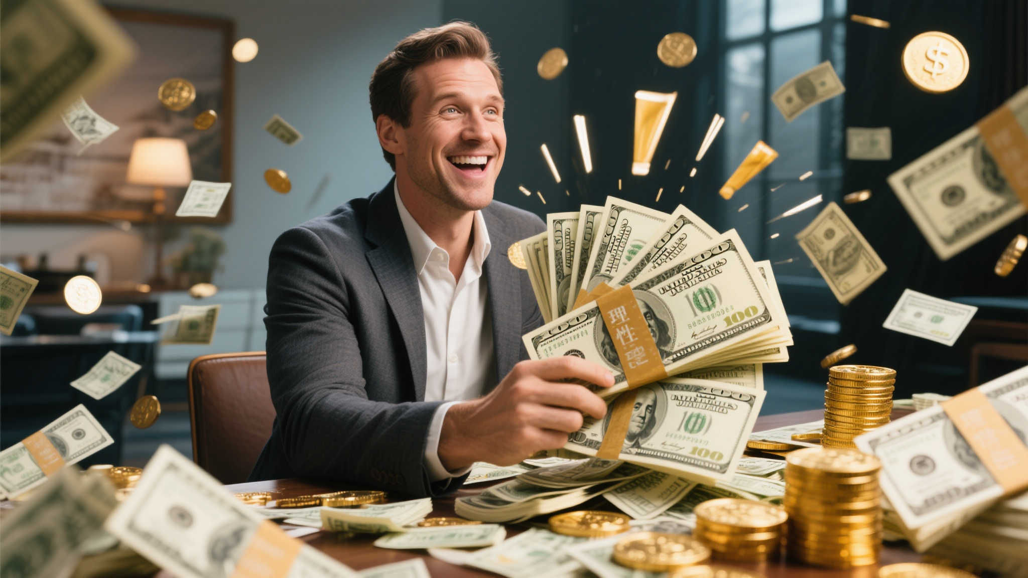 男子揽获大乐透千万奖金 工作满月后从容兑奖