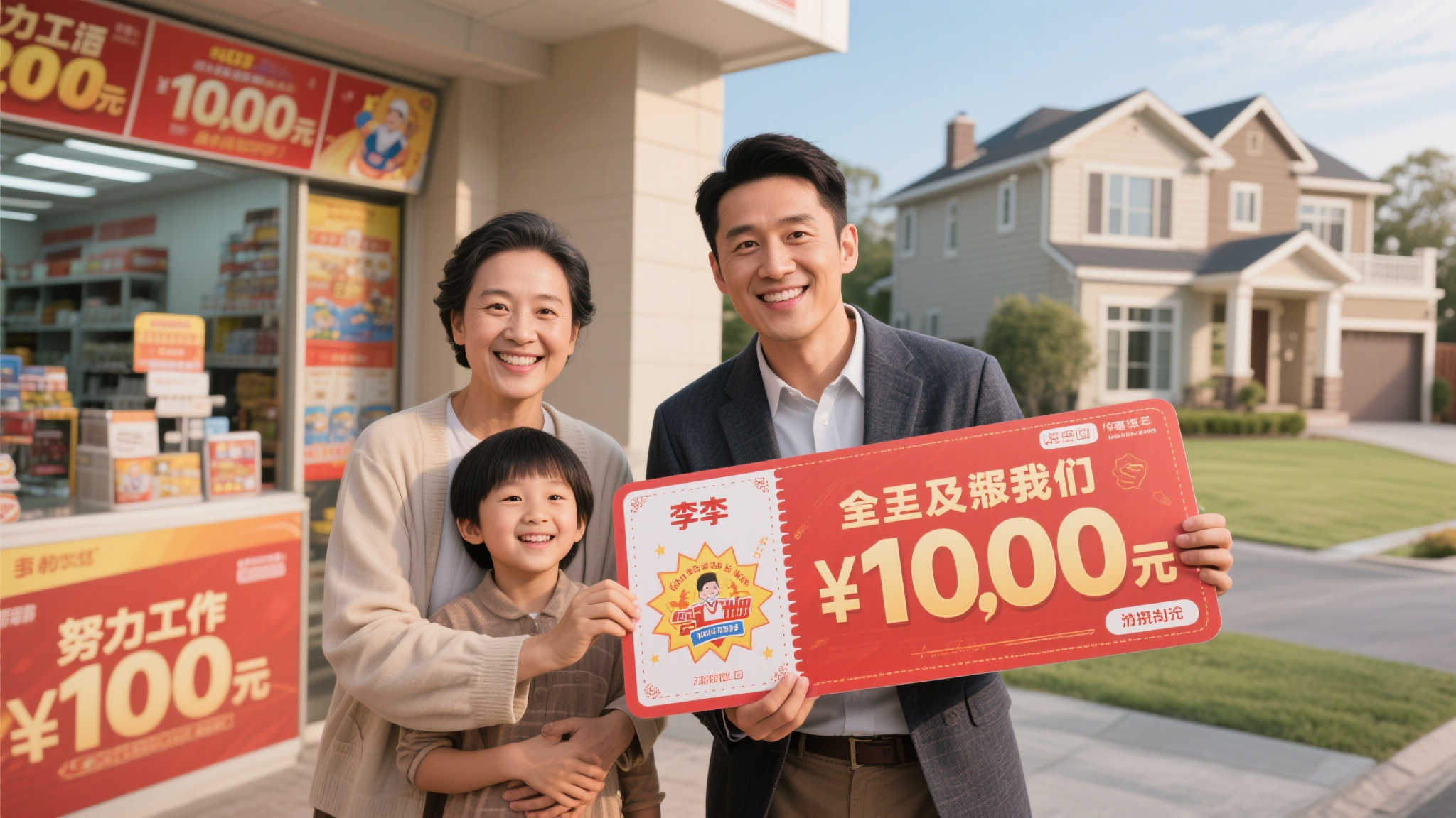 福彩100万大奖得主欣喜若狂 奖金助力圆梦安家