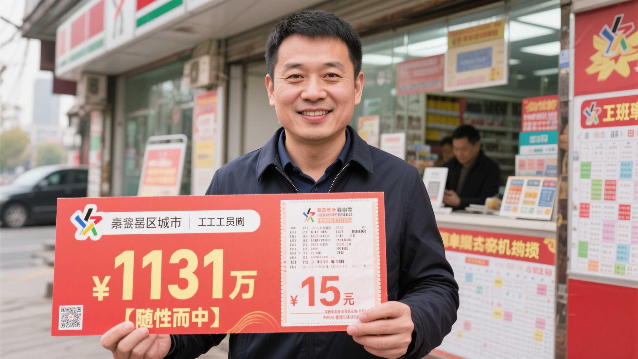 男子仅花15元中大乐透1131万：不研究号码，随心购彩