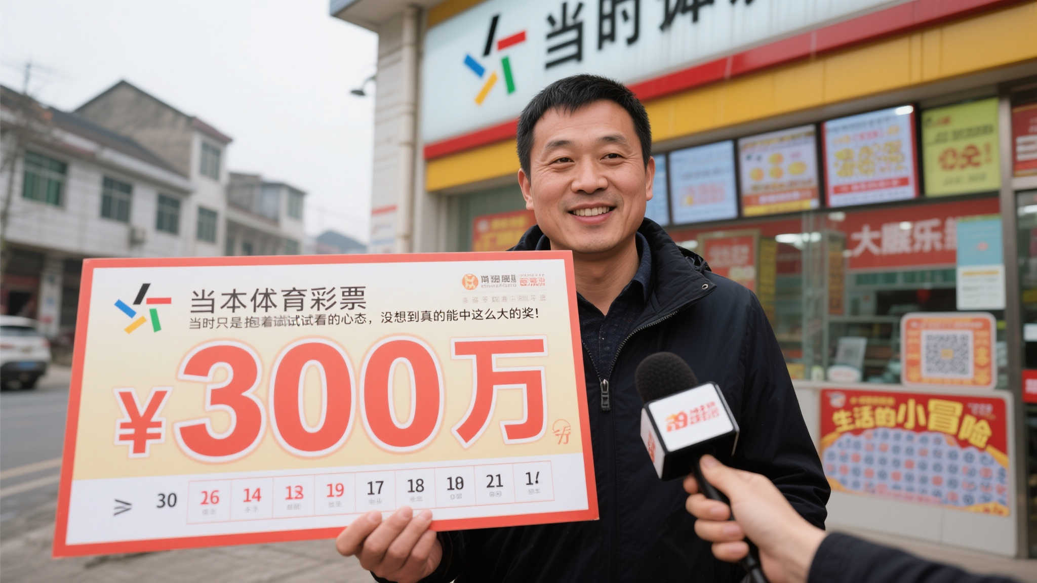 男子30倍投注中体彩300万,迅速兑奖为孩子婚事购车买房 男子30倍投注中体彩300万,迅速兑奖为孩子婚事购车买房