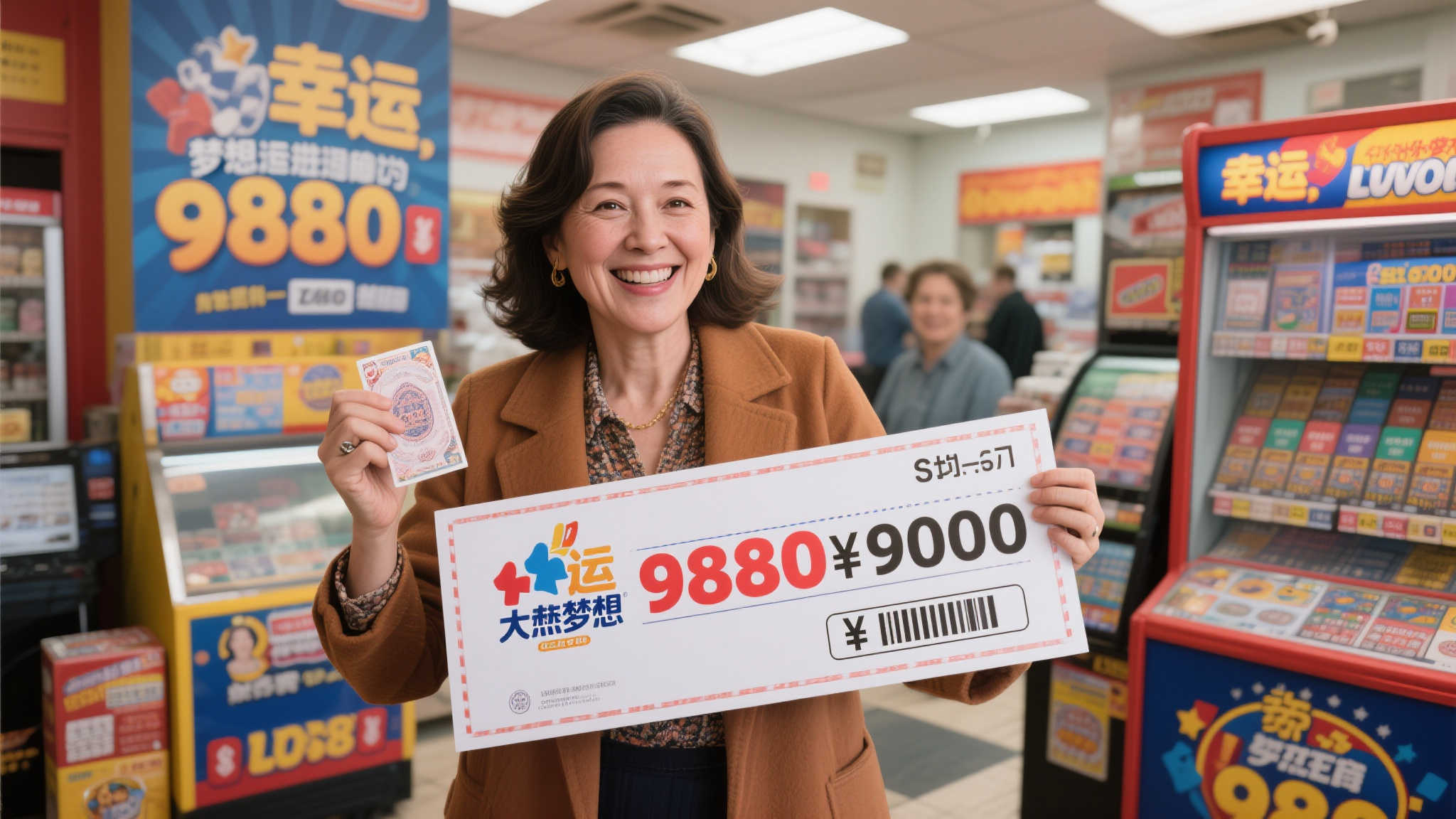 新手女士购彩仅一年,喜中大乐透988万巨奖 新手女士购彩仅一年,喜中大乐透988万巨奖