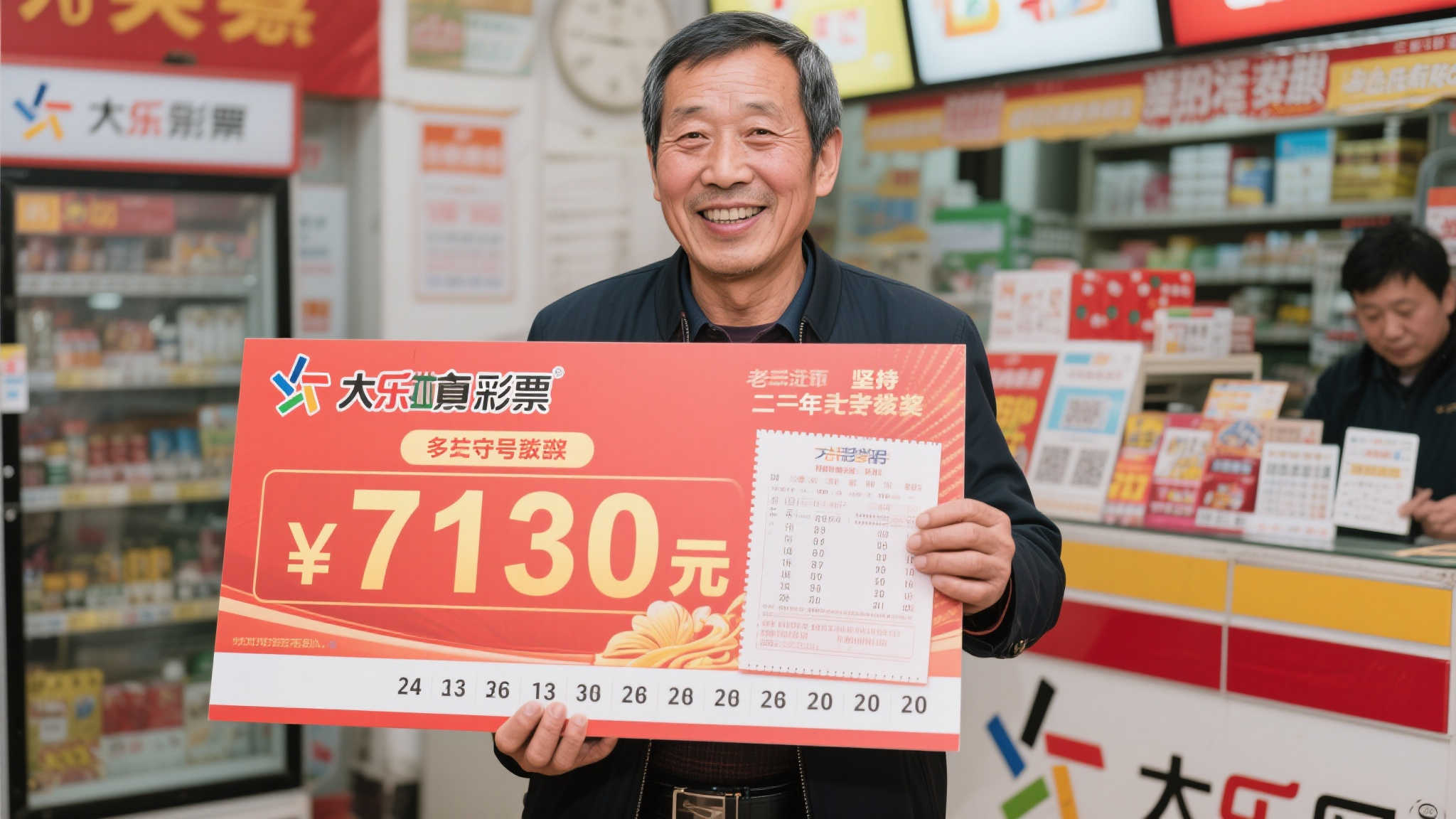 资深彩民喜中大乐透713万 一个月后委托儿子代领大奖 资深彩民喜中大乐透713万 一个月后委托儿子代领大奖