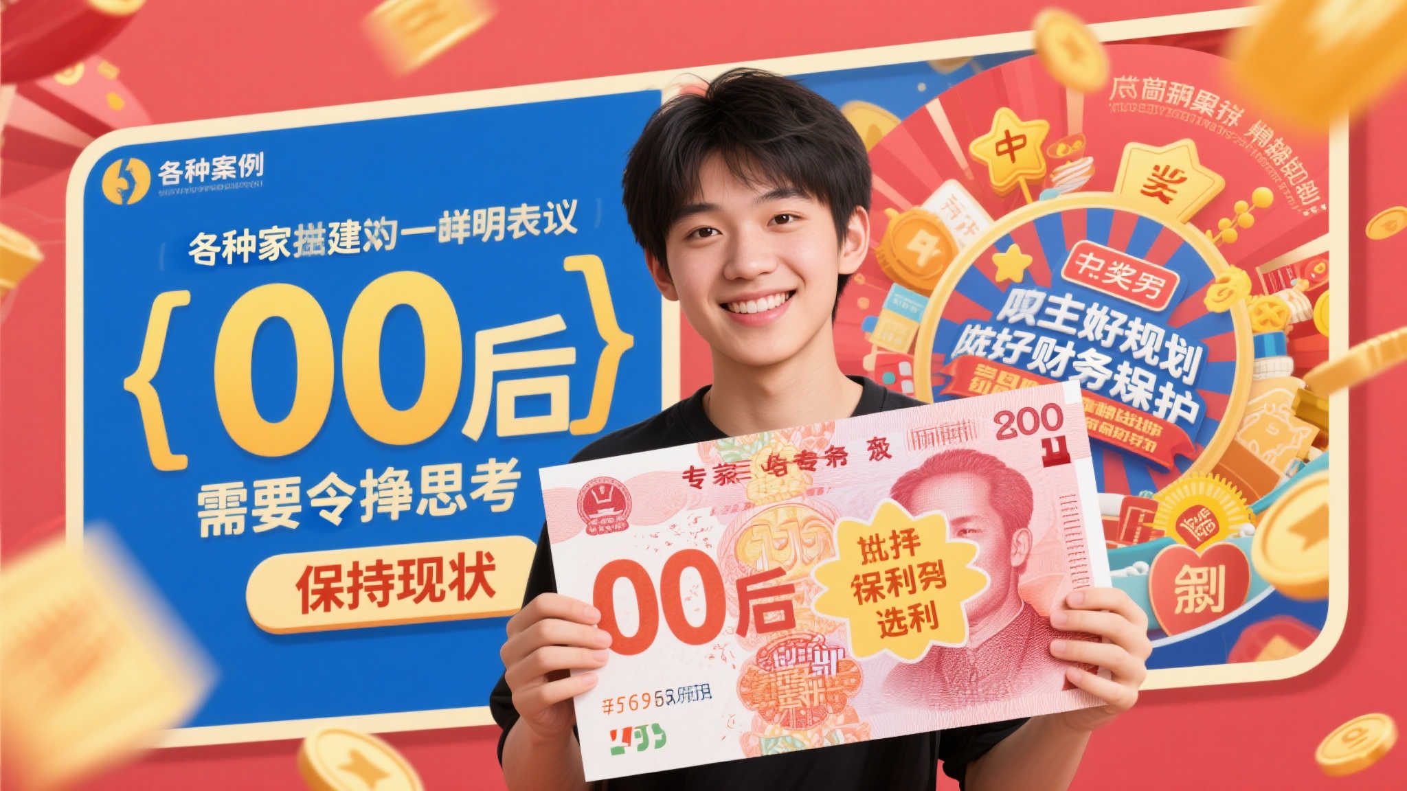 00后”随手10元机选中大乐透千万巨奖：淡定表示生活不变