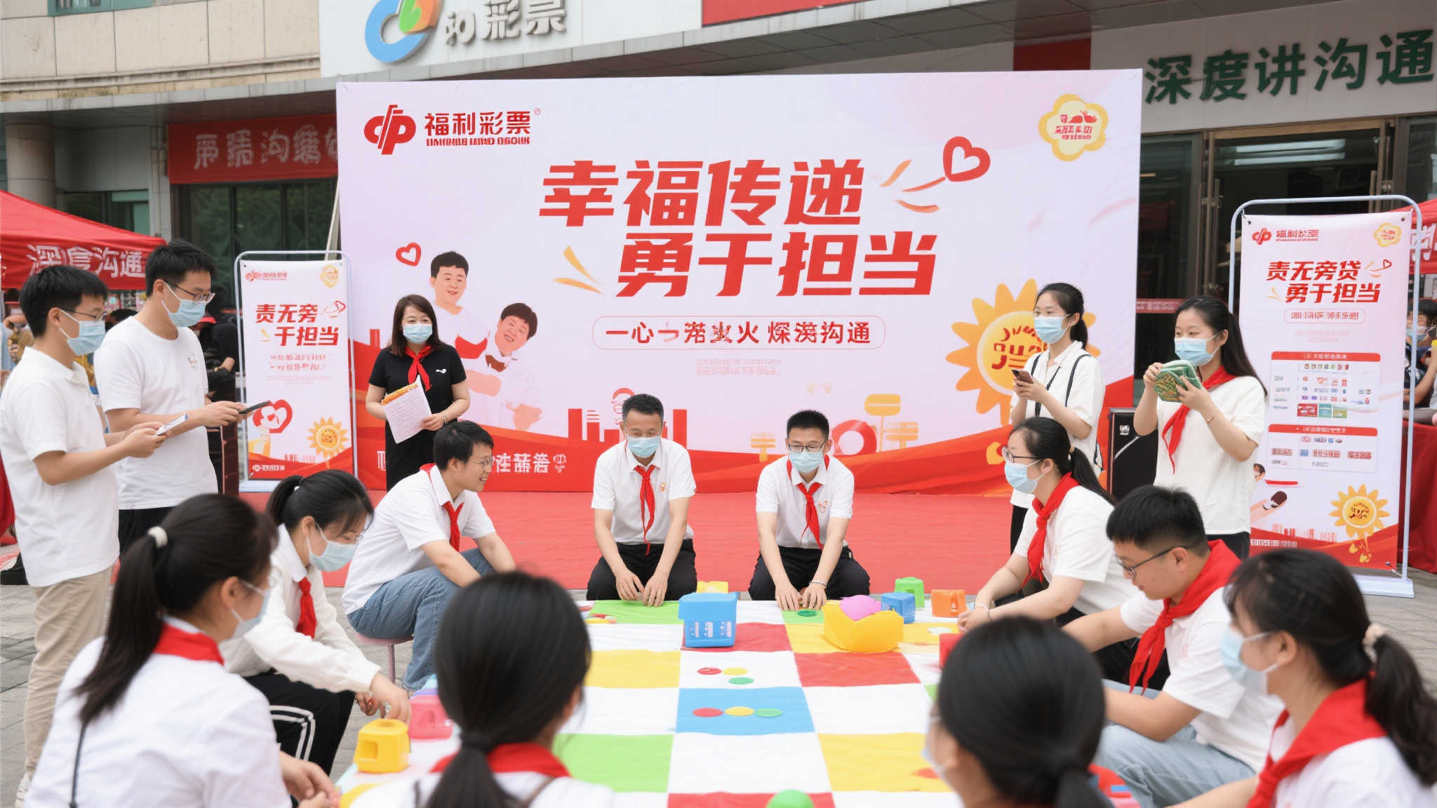 克拉玛依福彩举办甜蜜公益魅力活动