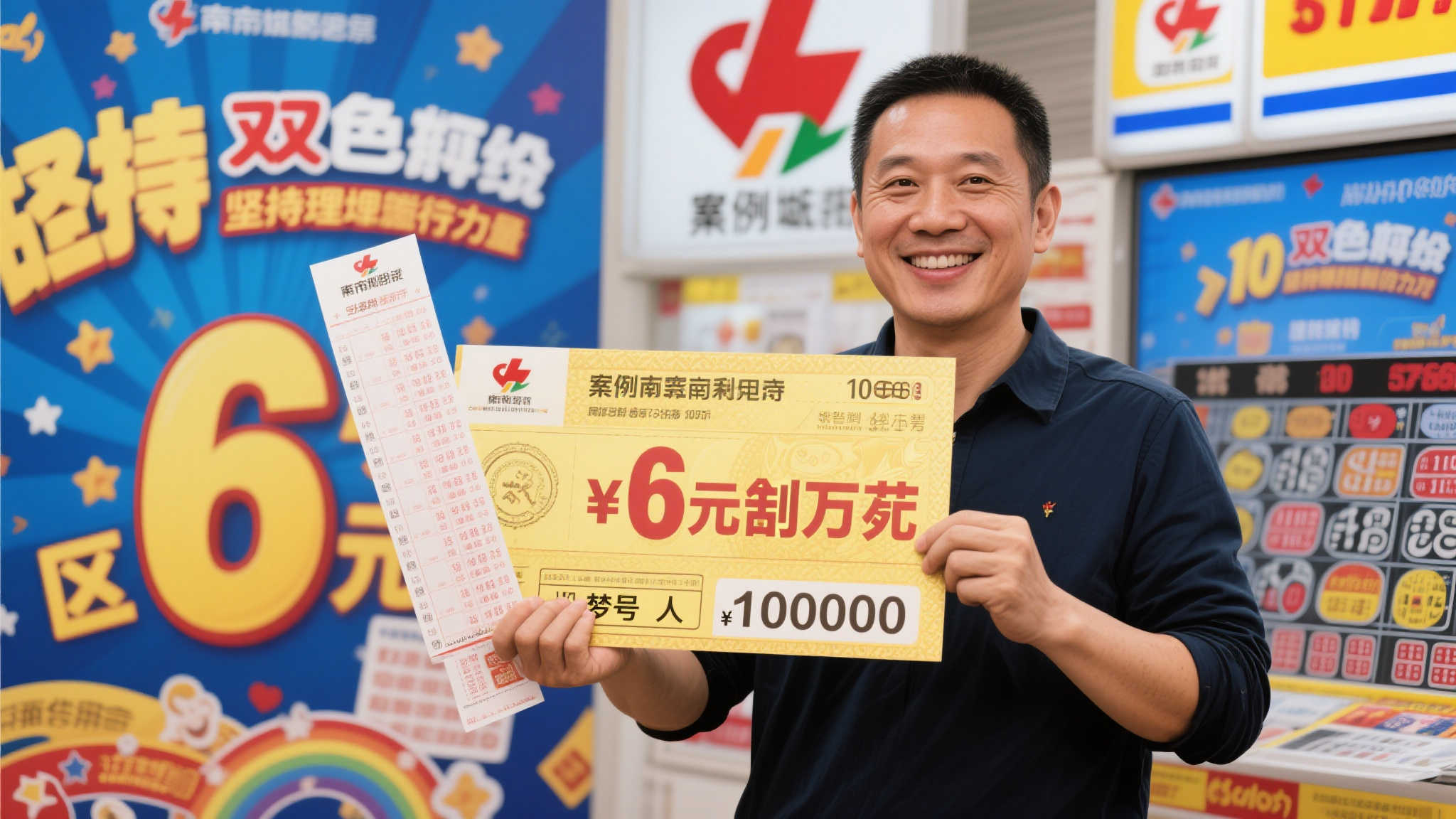 男子6元中双色球514万淡然面对 坚守一组号码20年