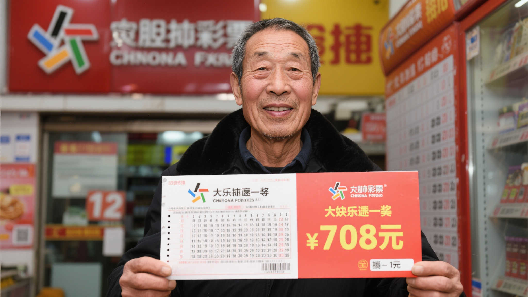 老彩民12元胆拖票揽获大乐透708万：不追加也无憾