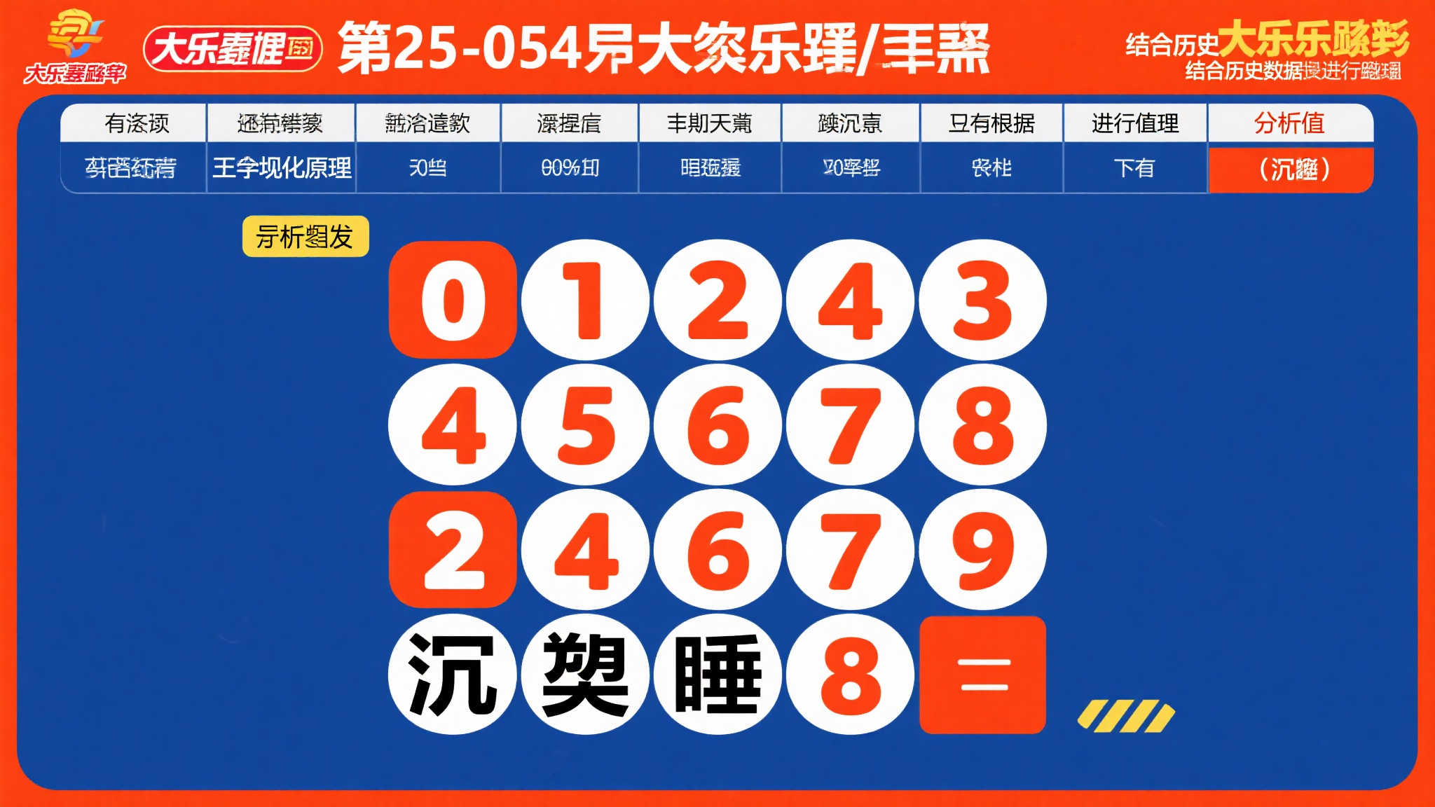第25-054期大乐透号码遗漏趋势解析 第25-054期大乐透号码遗漏趋势解析