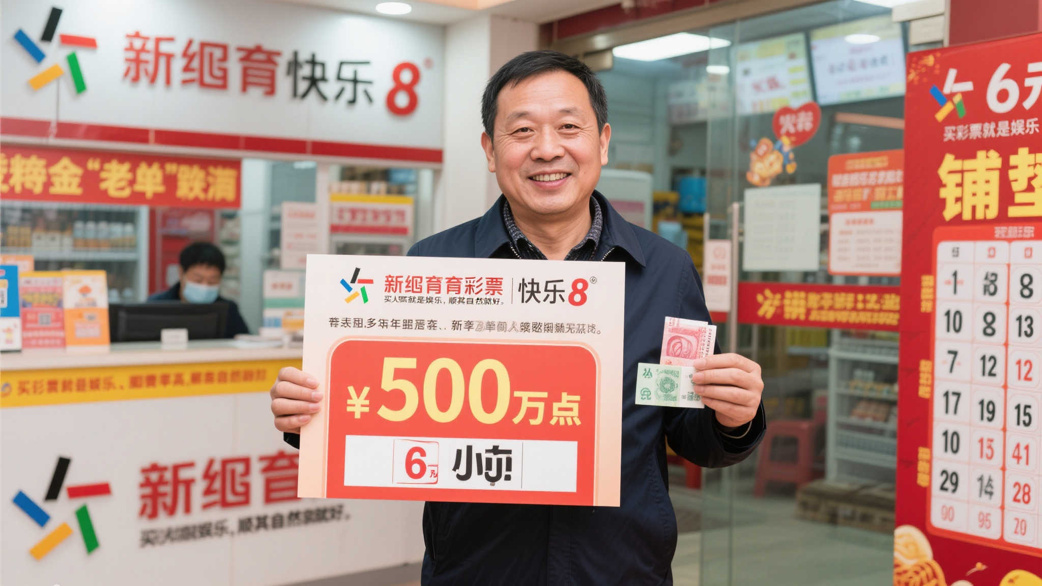 老彩民6元喜中快乐8大奖500万 淡定表示平常心生活 老彩民6元喜中快乐8大奖500万 淡定表示平常心生活